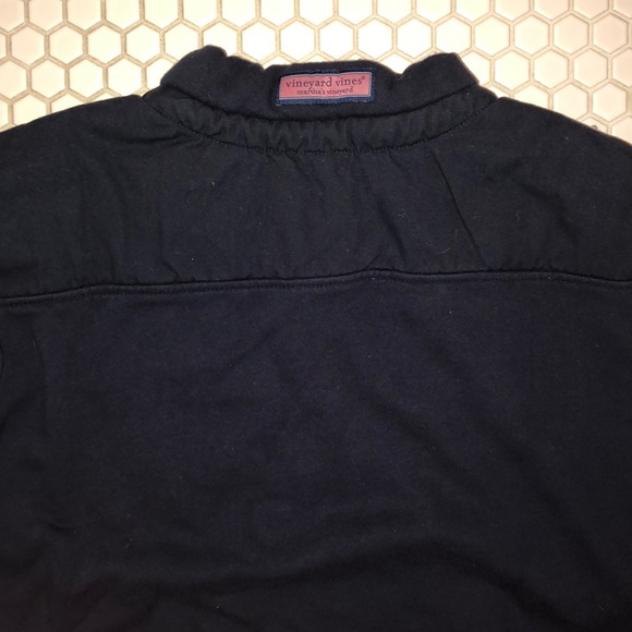 Men’s Vineyard Vines Pullover Navy Medium - Picture 2 of 2